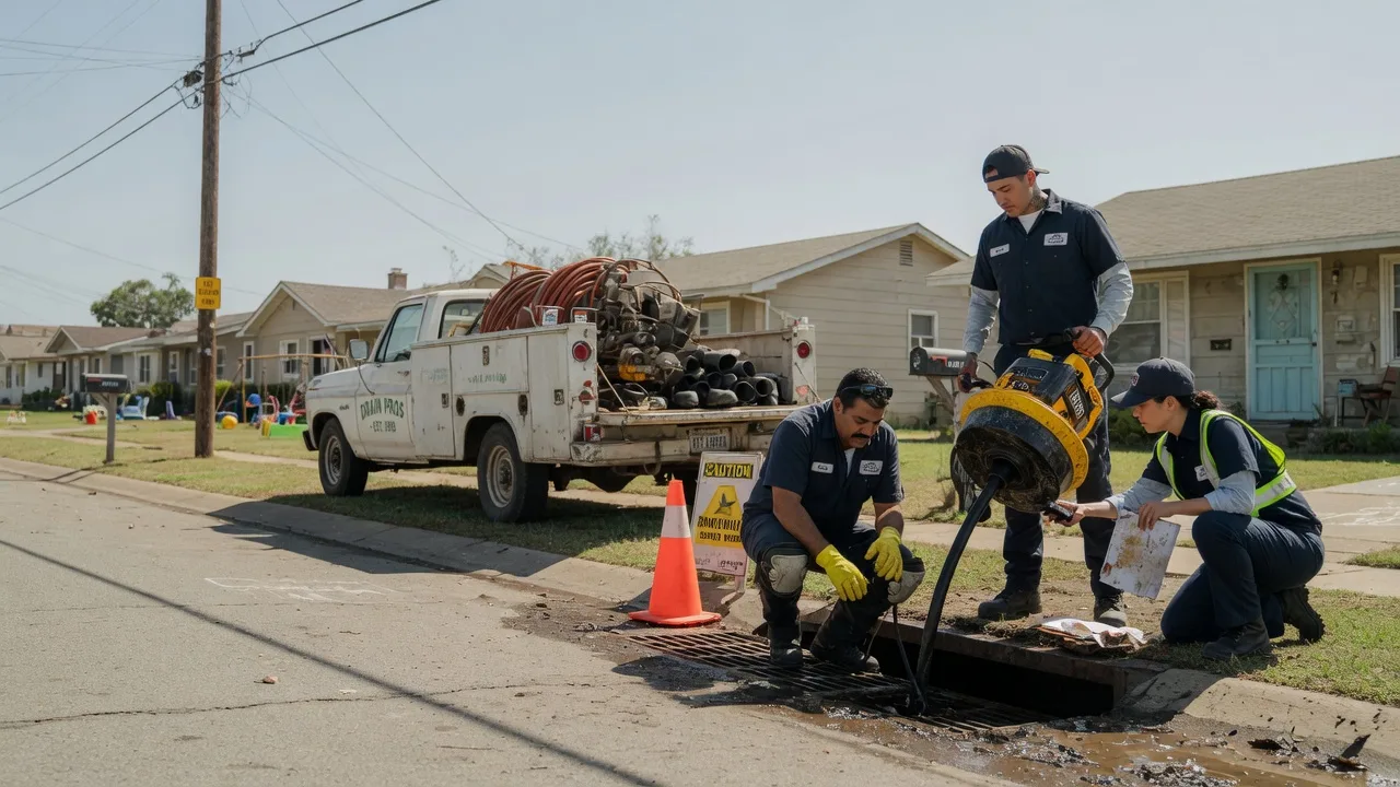 Drain Cleaning in Tarpley, TX near me
